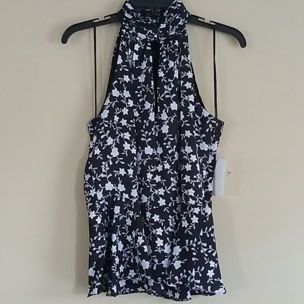 1.State Romantic Vines Floral Print Sleeveless Top - Picture 9 of 15